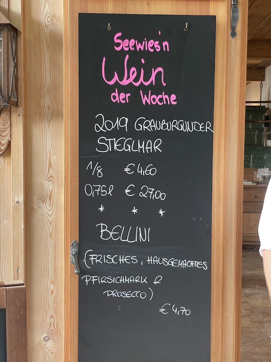 Seewiese Altaussee MenuMenu Photo 8
