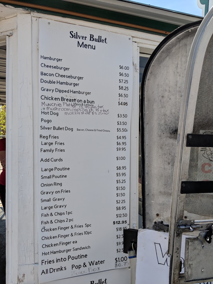 Silver Bullet Menu Photo 3