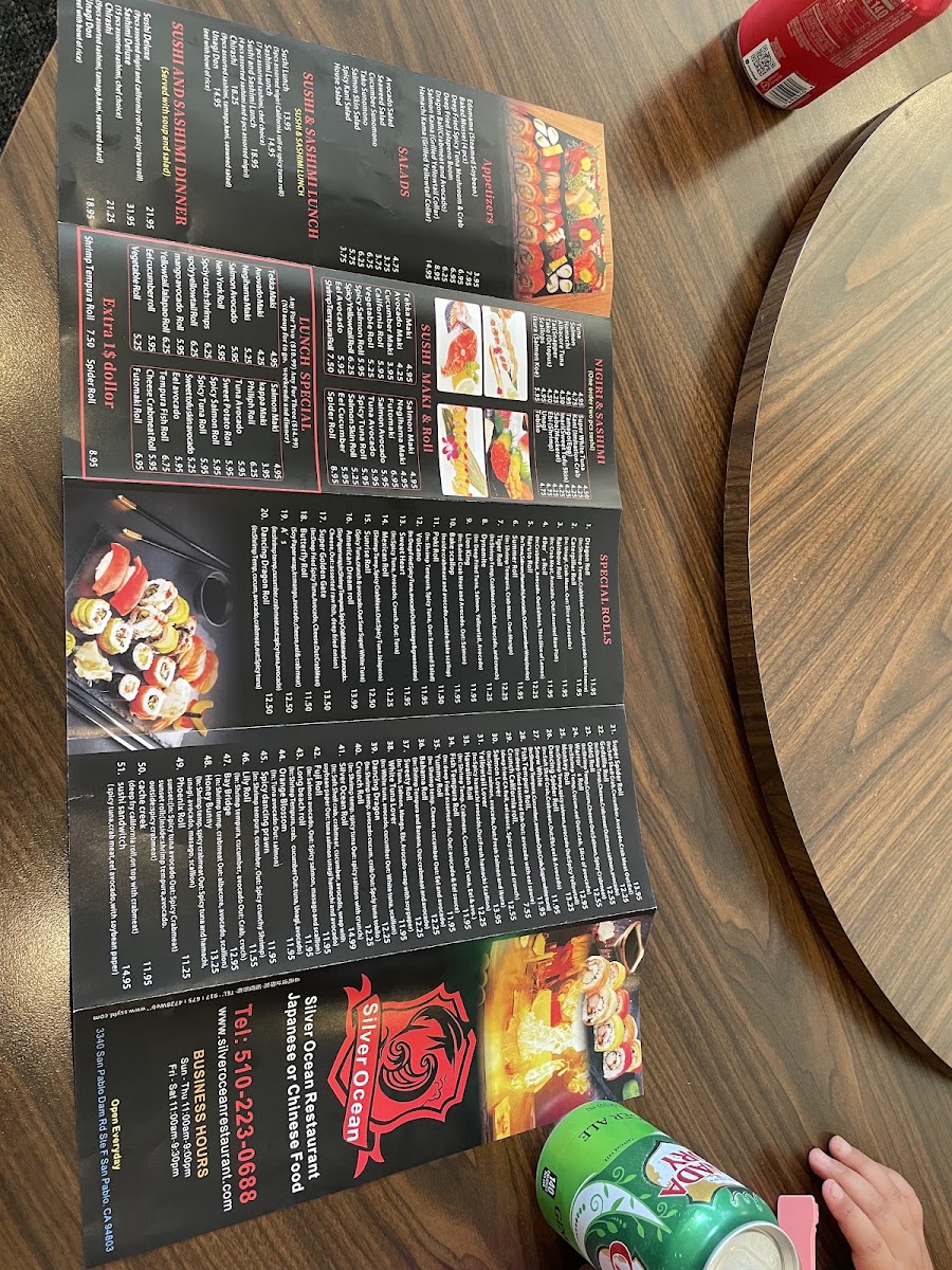 Silver Ocean Restaurant MenuMenu Photo 9