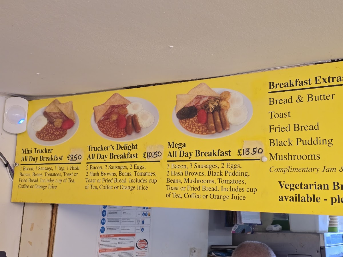 Sunshine Cafe Menu Photo 1