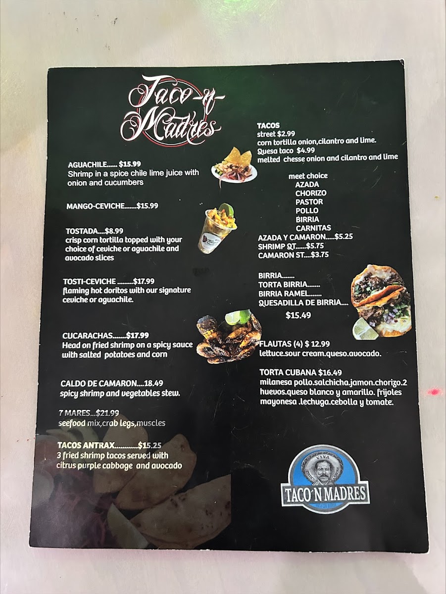 Taco N Madres (K Brunch) MenuMenu Photo 10