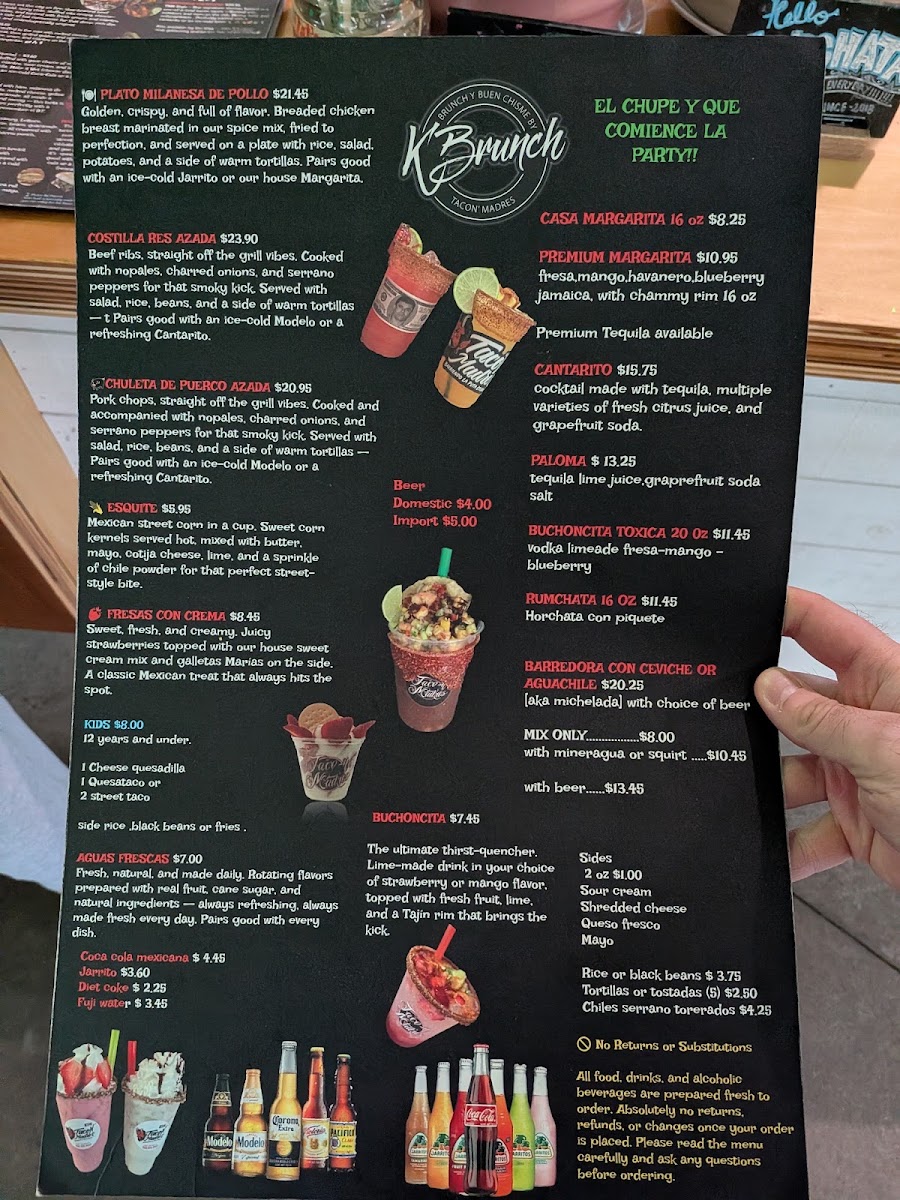 Taco N Madres (K Brunch) Menu Photo 2