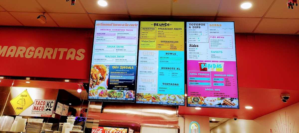 Taco Naco Kc MenuMenu Photo 7