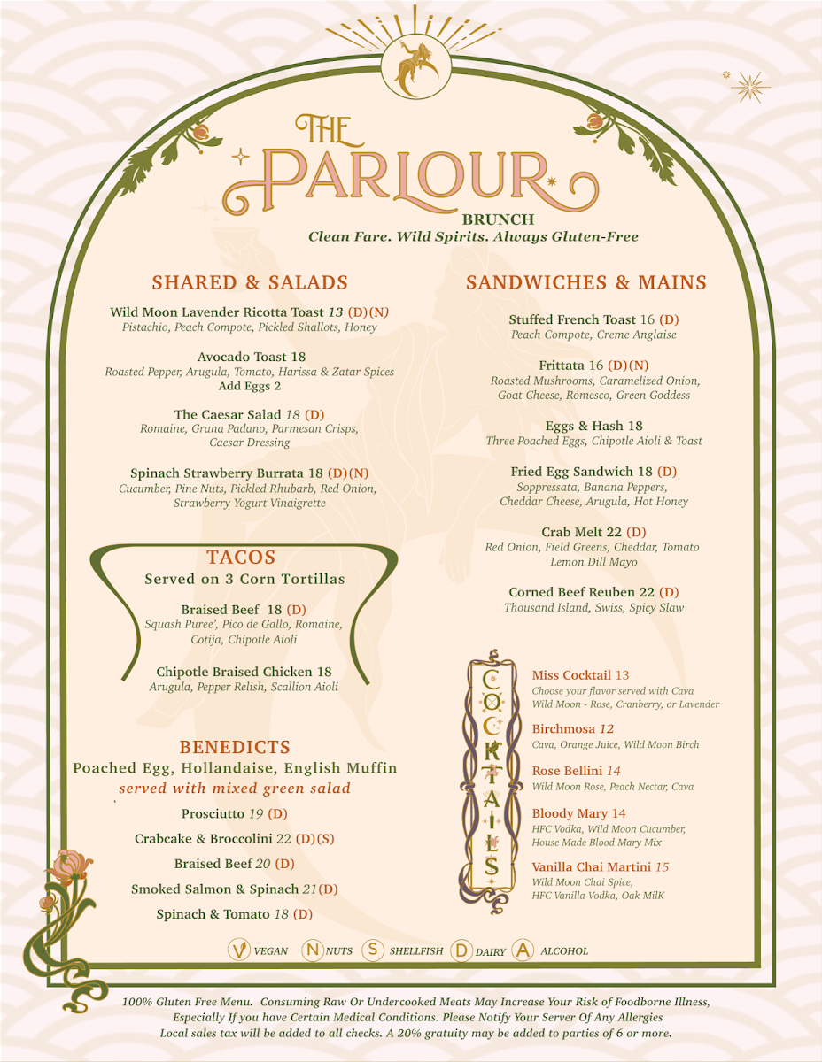 The Cocktail Parlour By Hartford Flavor Company Menu Photo 1