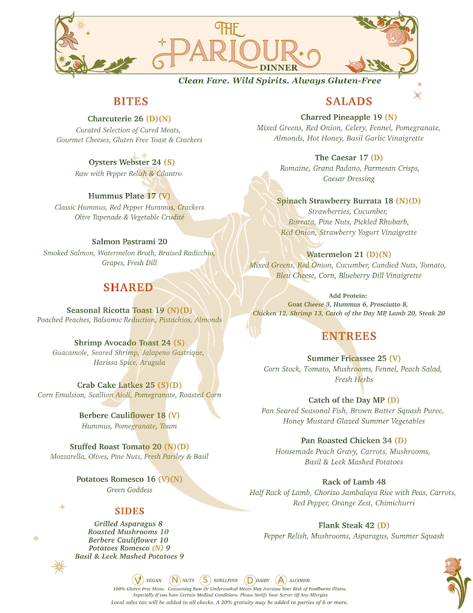 The Cocktail Parlour By Hartford Flavor Company Menu Photo 2