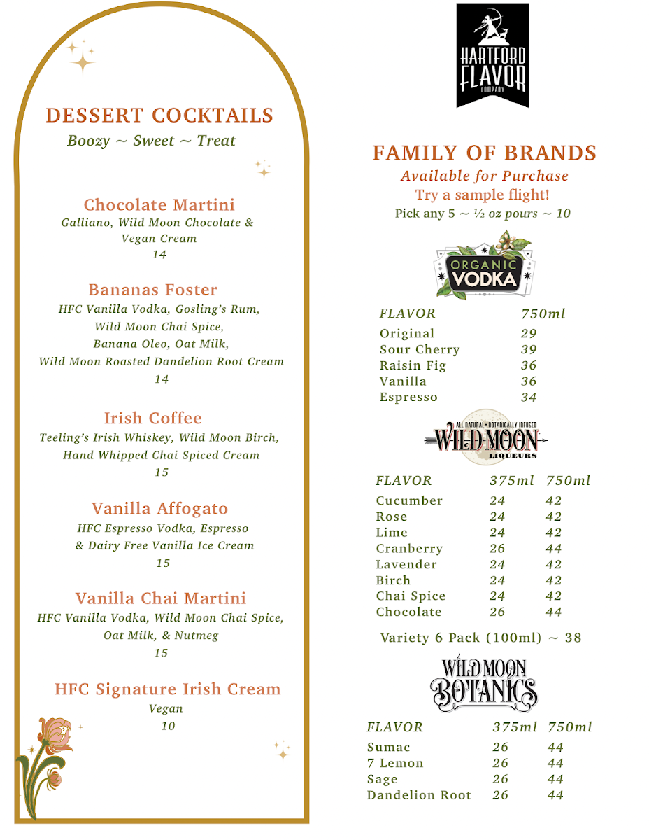 The Cocktail Parlour By Hartford Flavor Company MenuMenu Photo 8