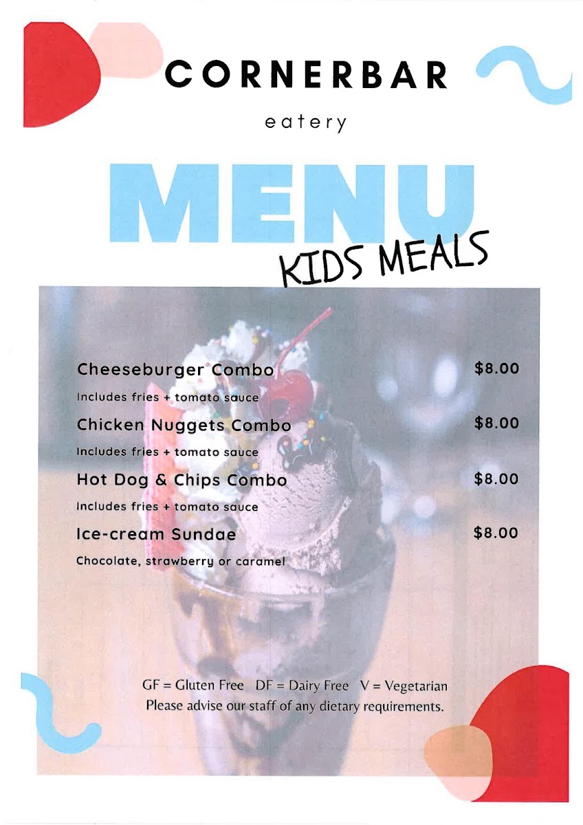 The Corner Bar And Eatery Menu Photo 3