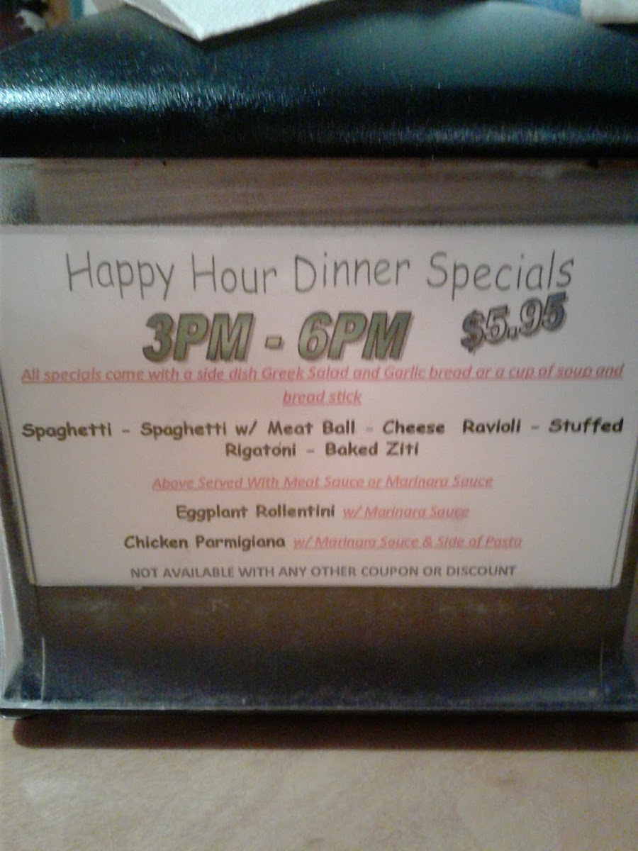 The Original Stavro's Pizza MenuMenu Photo 6