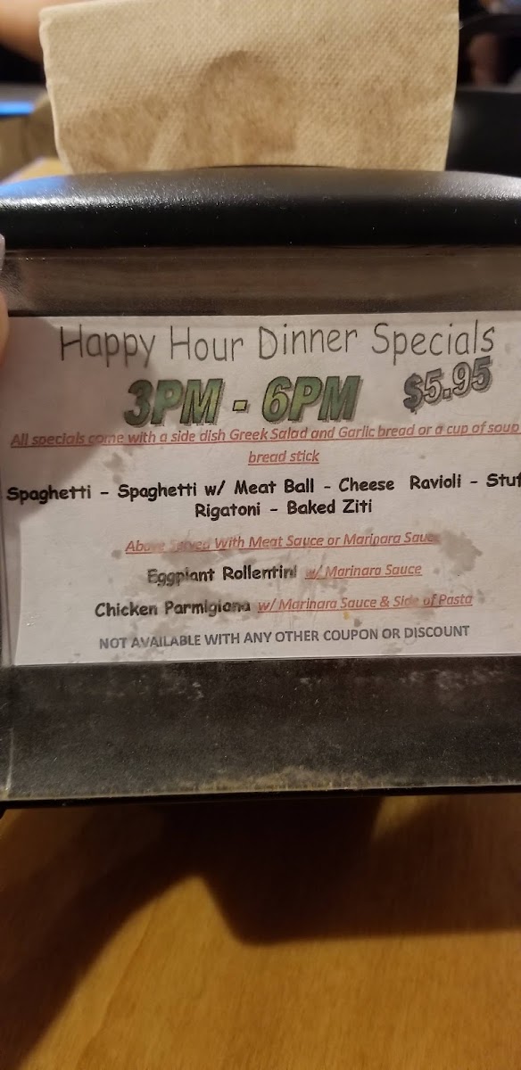 The Original Stavro's Pizza MenuMenu Photo 9