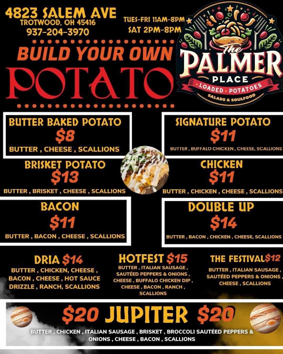 The Palmer Place Llc Menu Photo 2