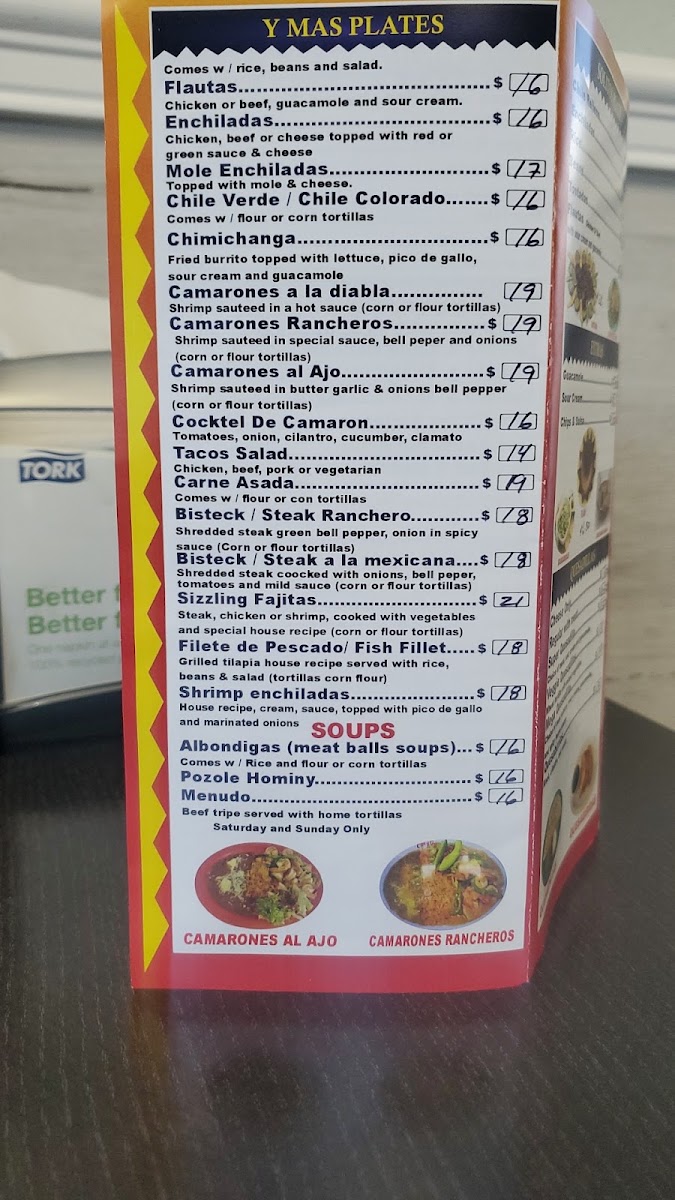 Tustacos Taqueria Menu Photo 2