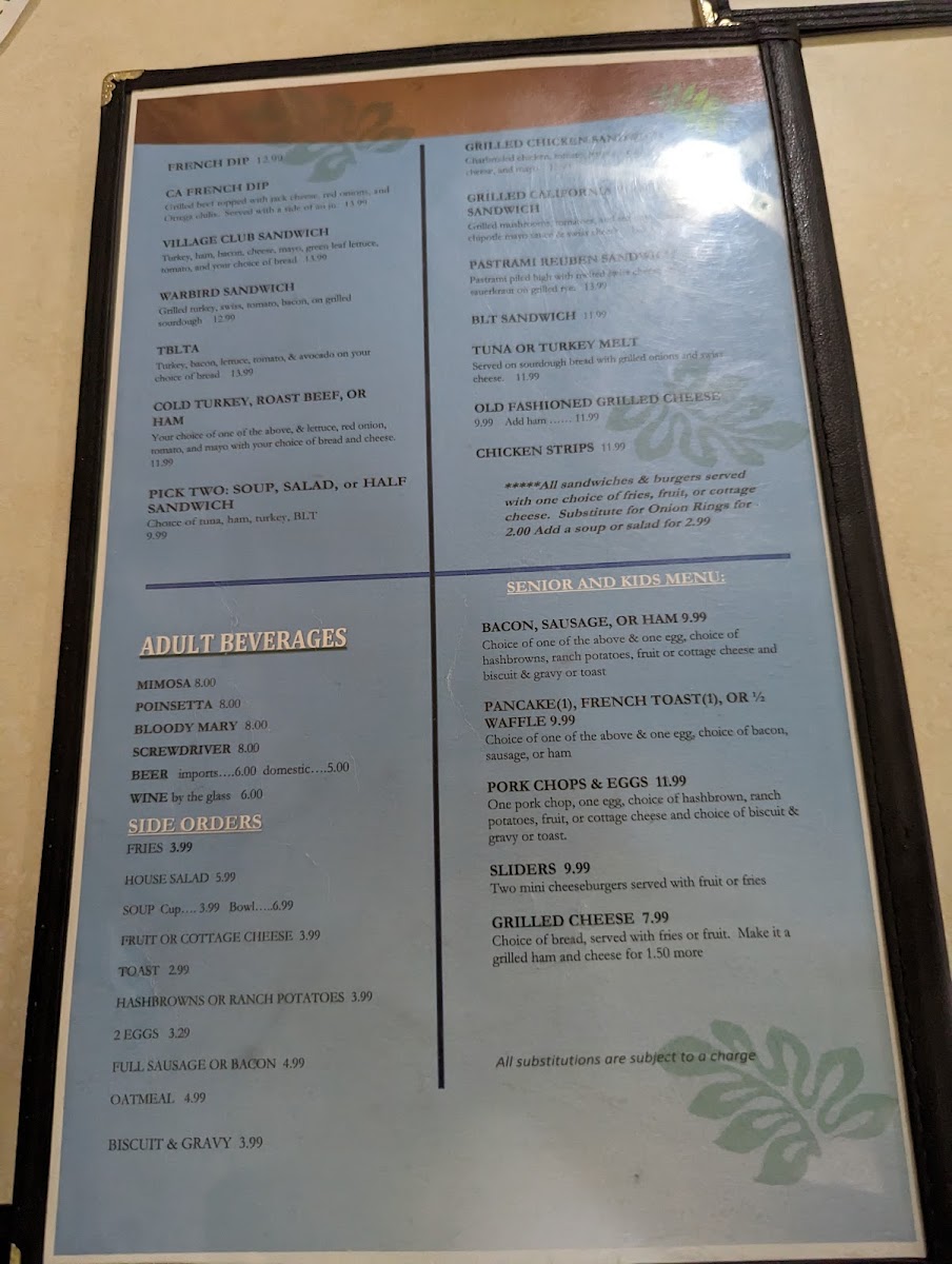Village Grill MenuMenu Photo 8
